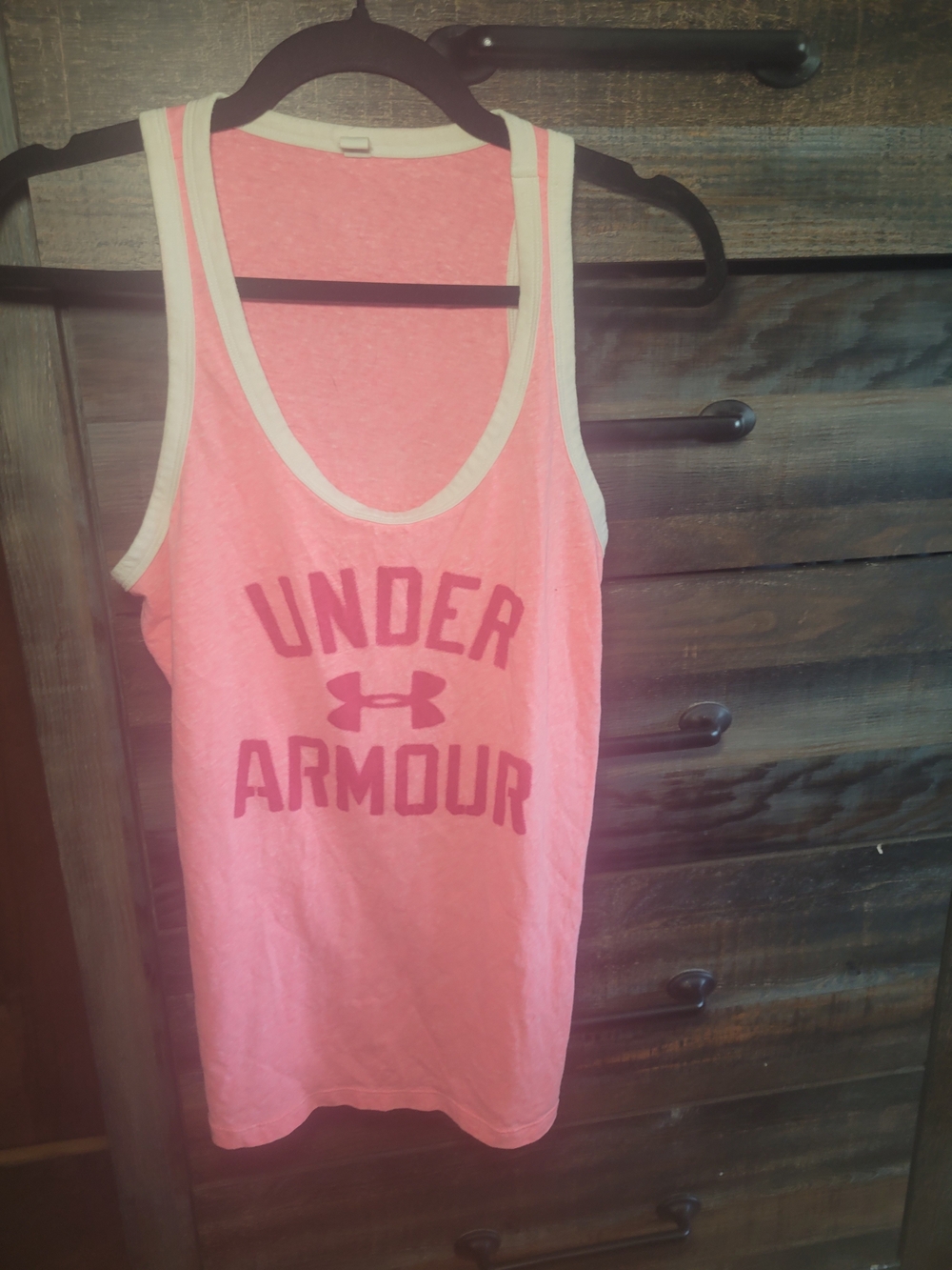 Under Armour Pink Graphic Tank Top